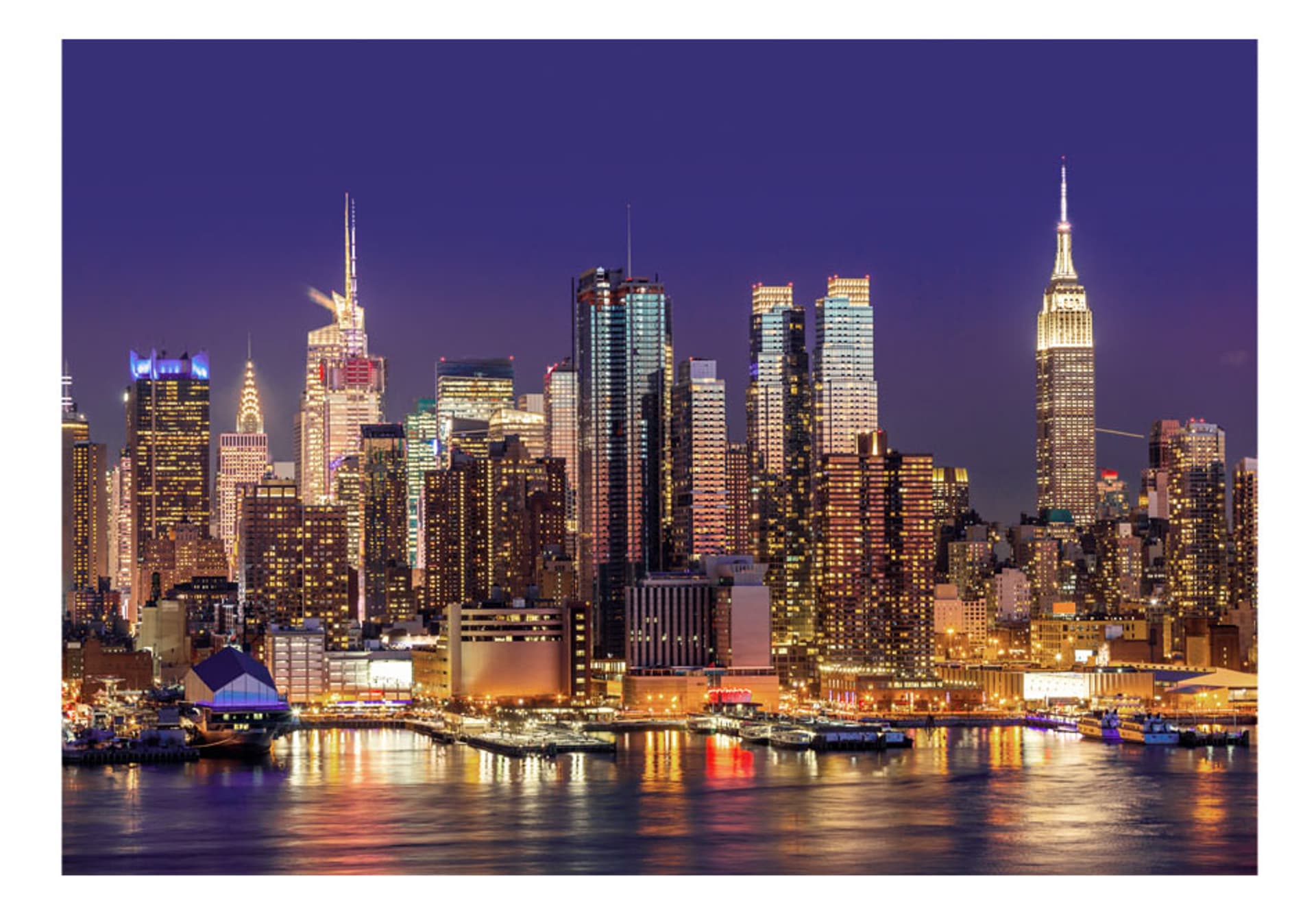

Fototapeta - NYC: Nocne miasto (rozmiar 100x70)