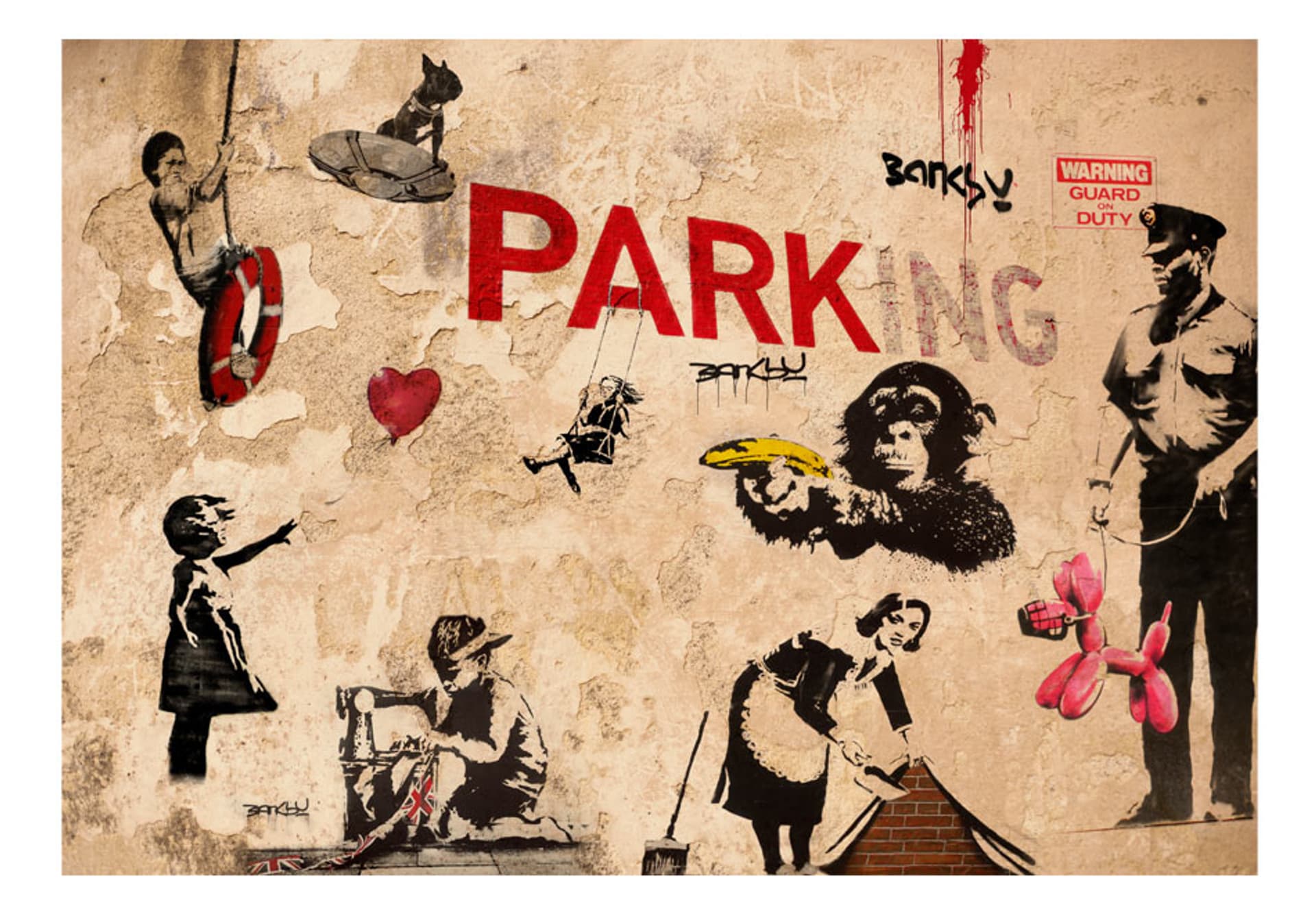 

Fototapeta - Wachlarz rozmaitości (Banksy) (rozmiar 350x245)
