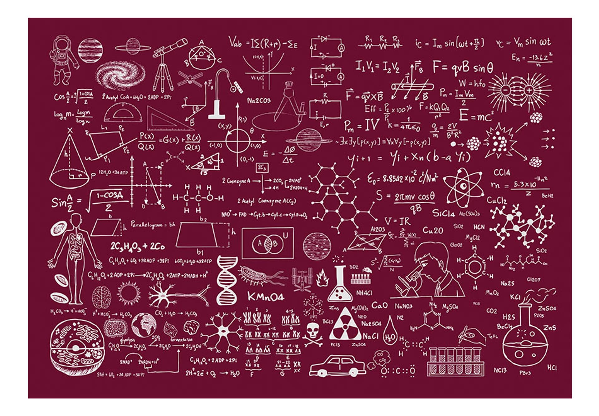 

Fototapeta - Formuły naukowe (rozmiar 250x175)