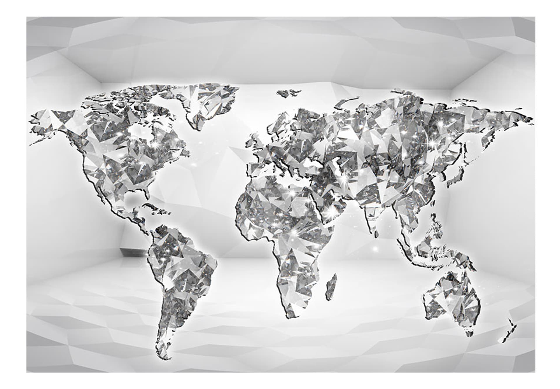 

Fototapeta - Diamentowa mapa (rozmiar 250x175)