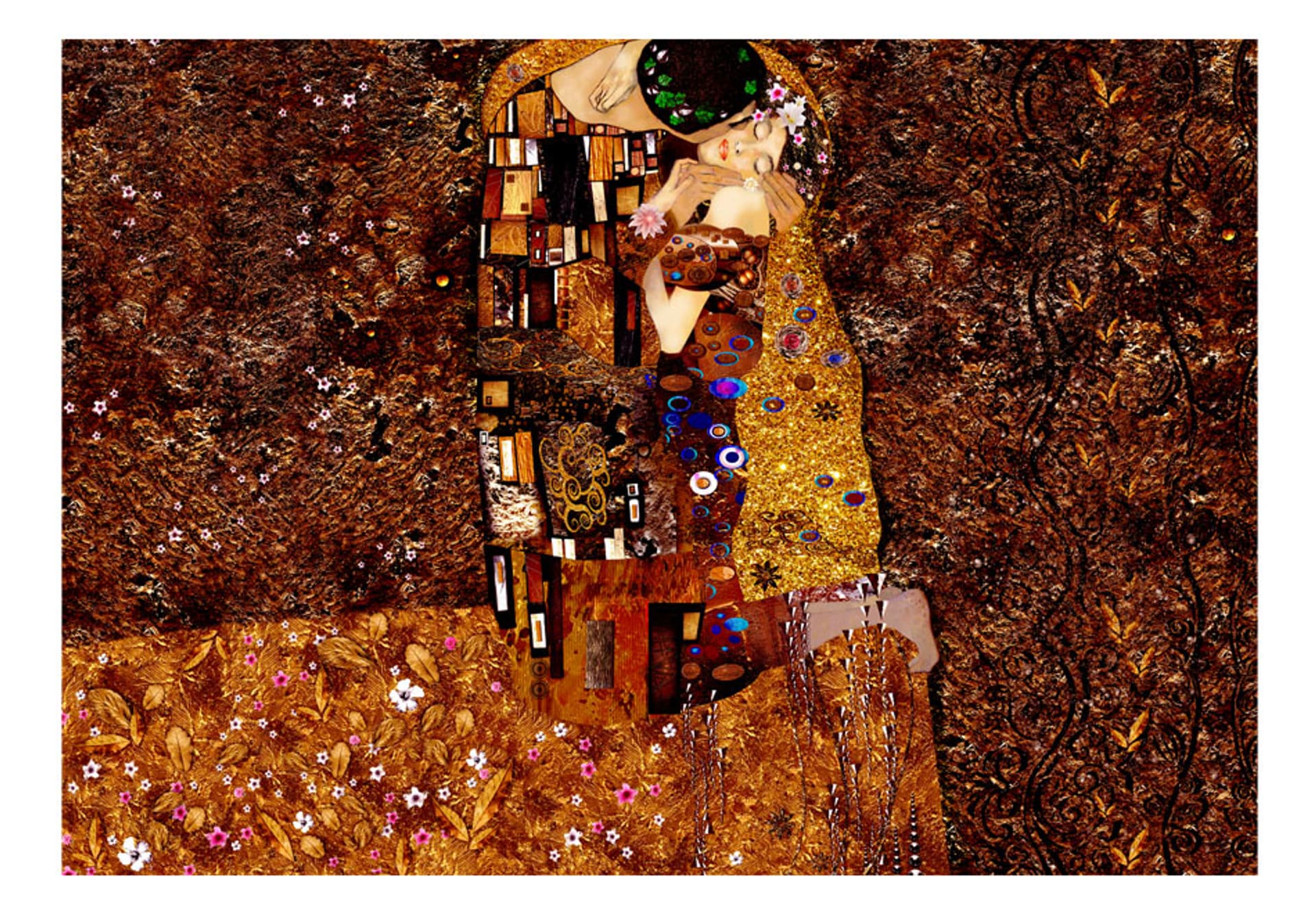 

Fototapeta - Klimt inspiracja - Obraz miłości (rozmiar 400x280)