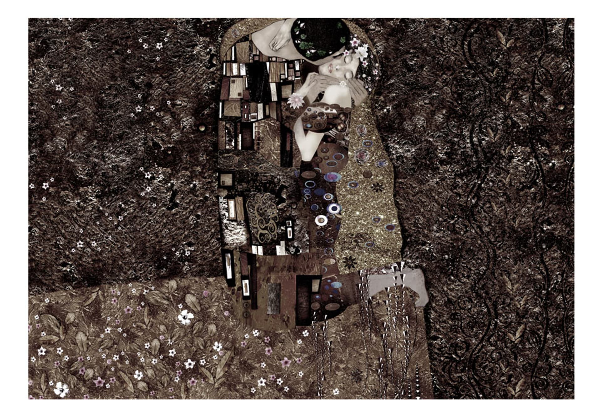 

Fototapeta - Klimt inspiracja - Wspomnienie czułości (rozmiar 250x175)