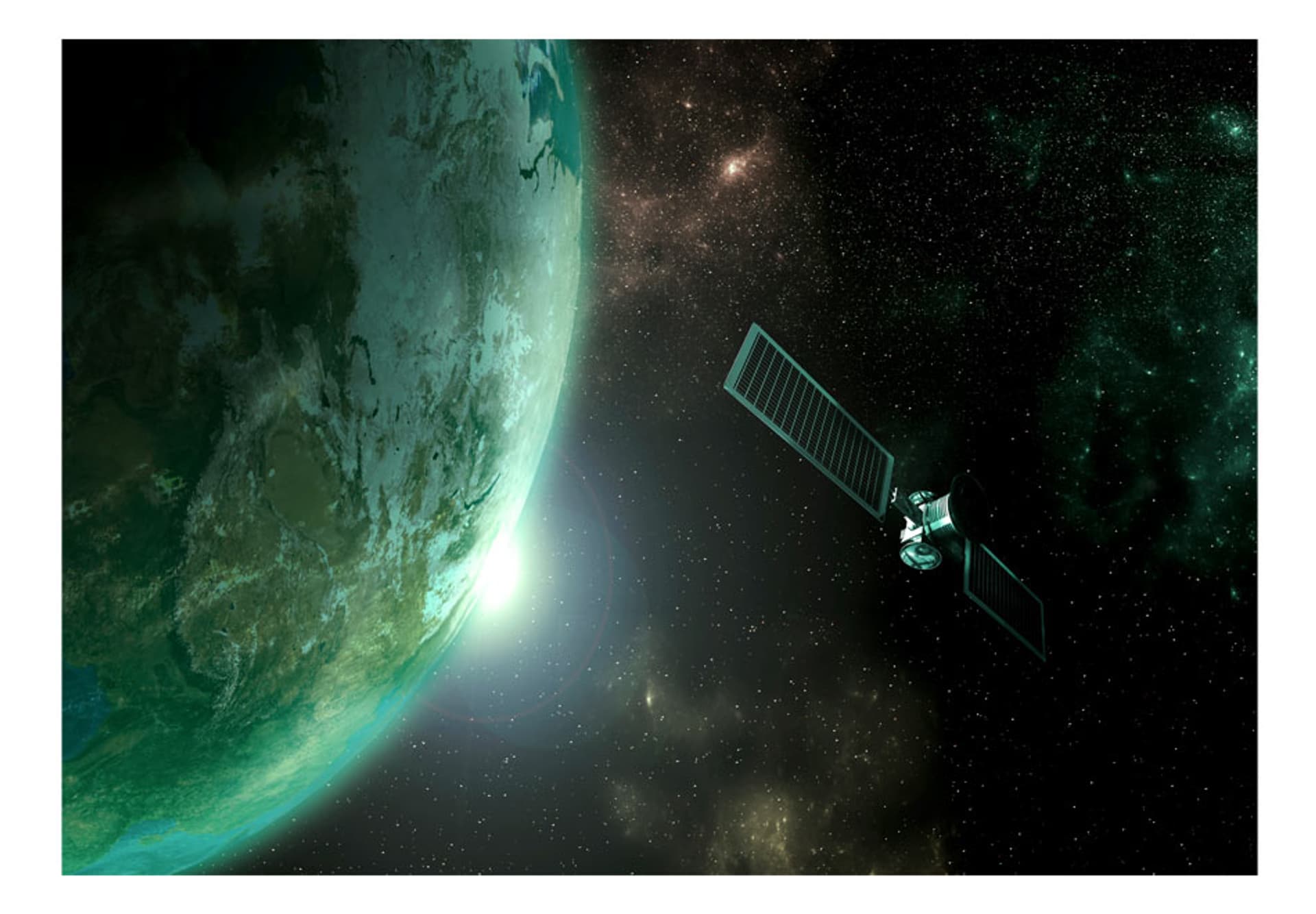 

Fototapeta - Zielona planeta (rozmiar 250x175)