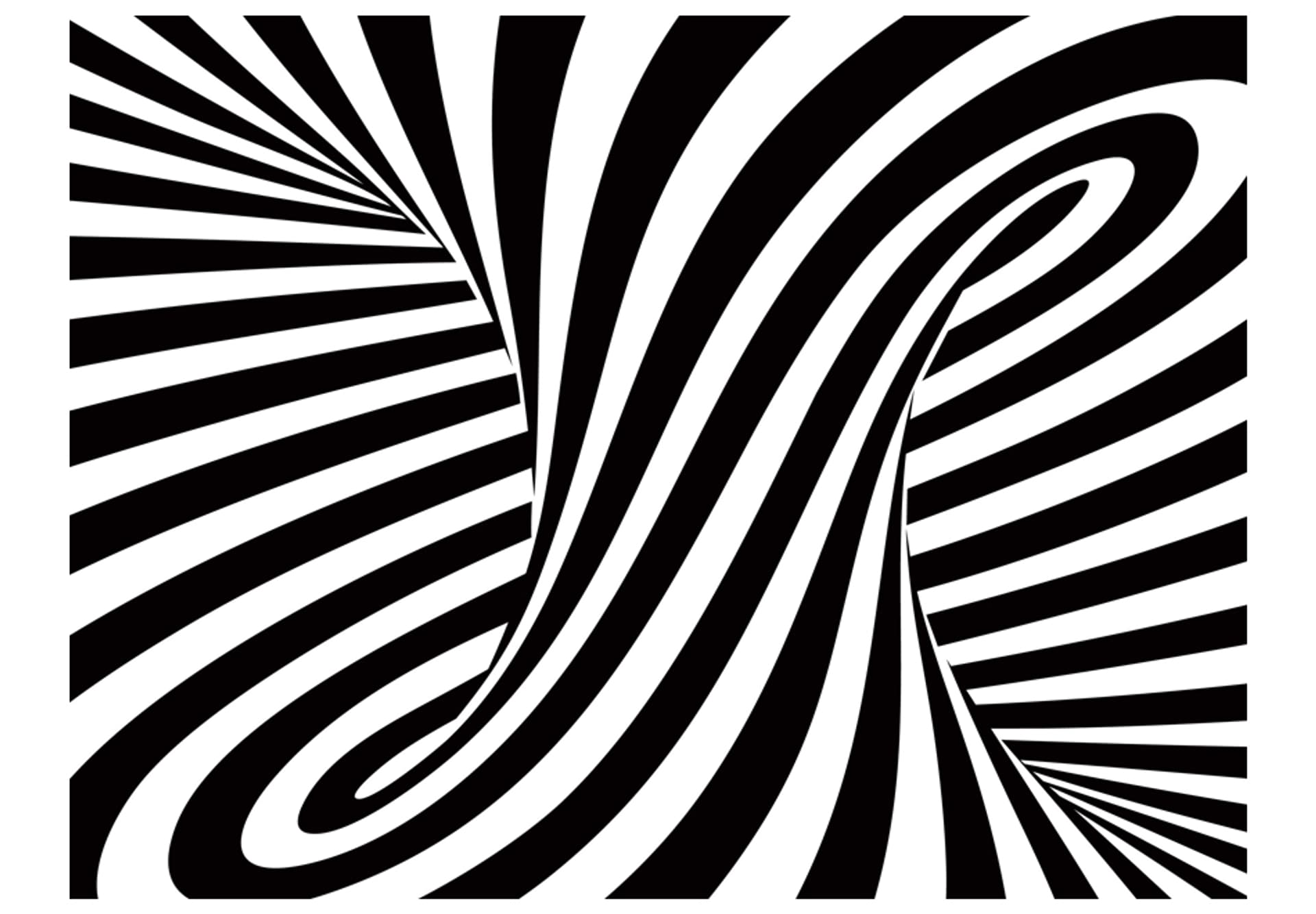 

Fototapeta - op art: czarno-biały (rozmiar 200x154)