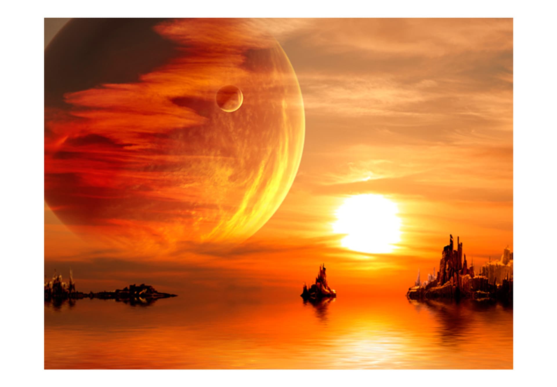 

Fototapeta - Fantasy sunset (rozmiar 250x193)