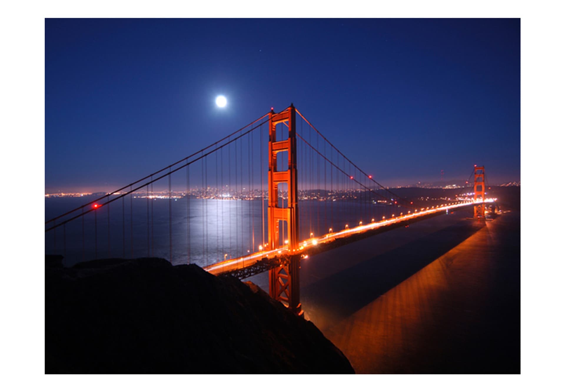 

Fototapeta - Most Golden Gate nocą (rozmiar 200x154)