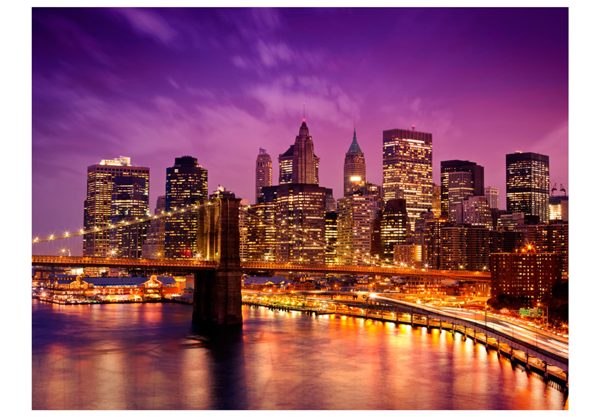 

Fototapeta - Manhattan i Most Brookliński nocą (rozmiar 250x193)