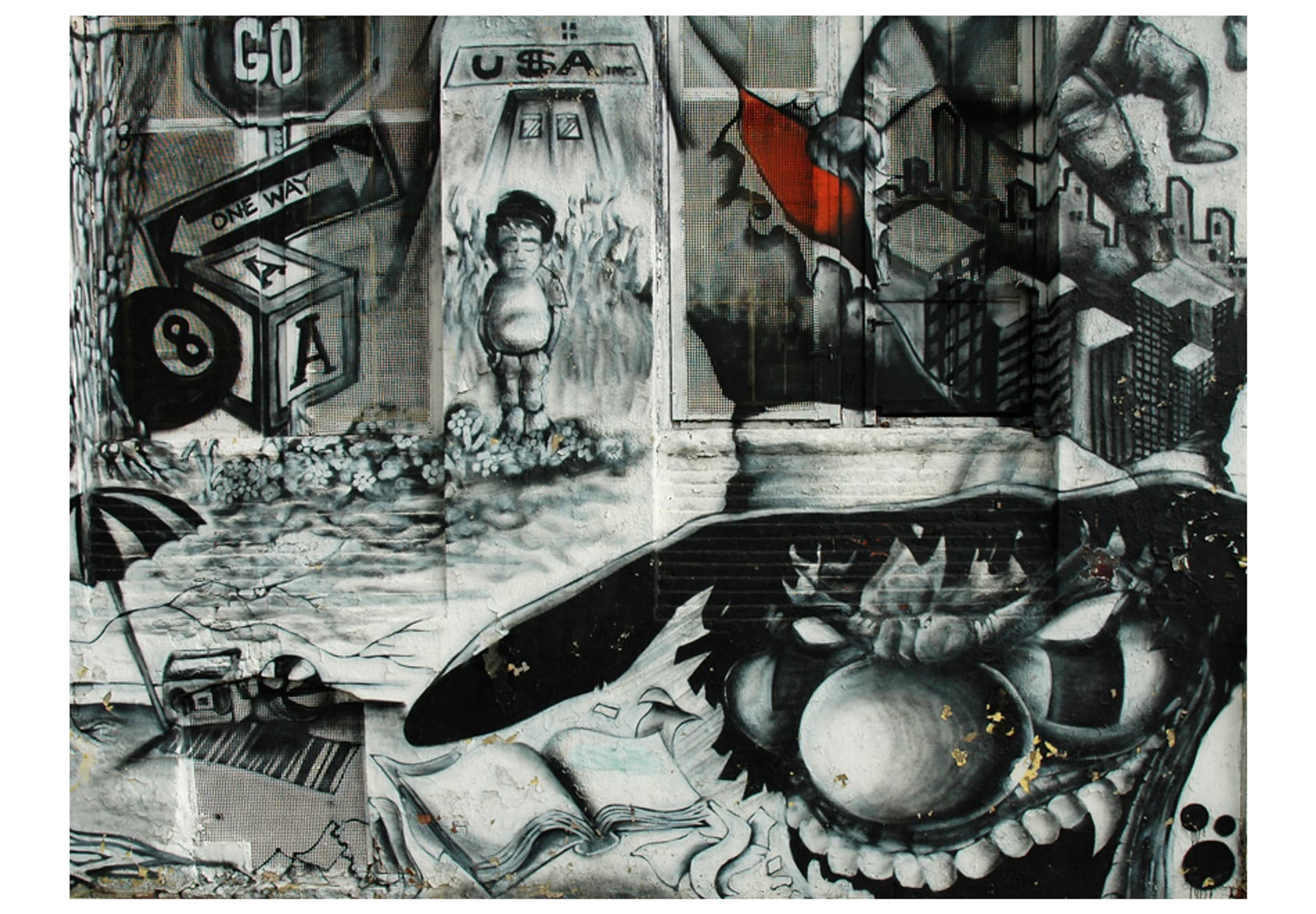

Fototapeta - Street art graffiti (rozmiar 400x309)