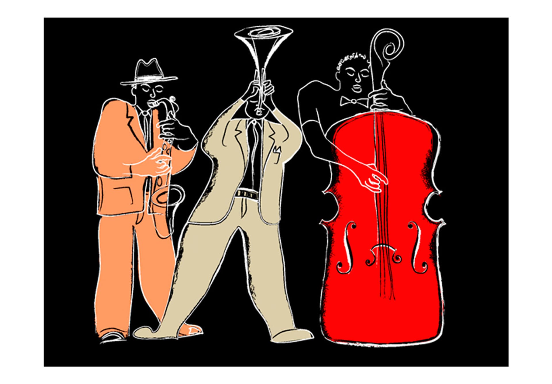 

Fototapeta - instrumenty muzyczne (jazz) (rozmiar 200x154)