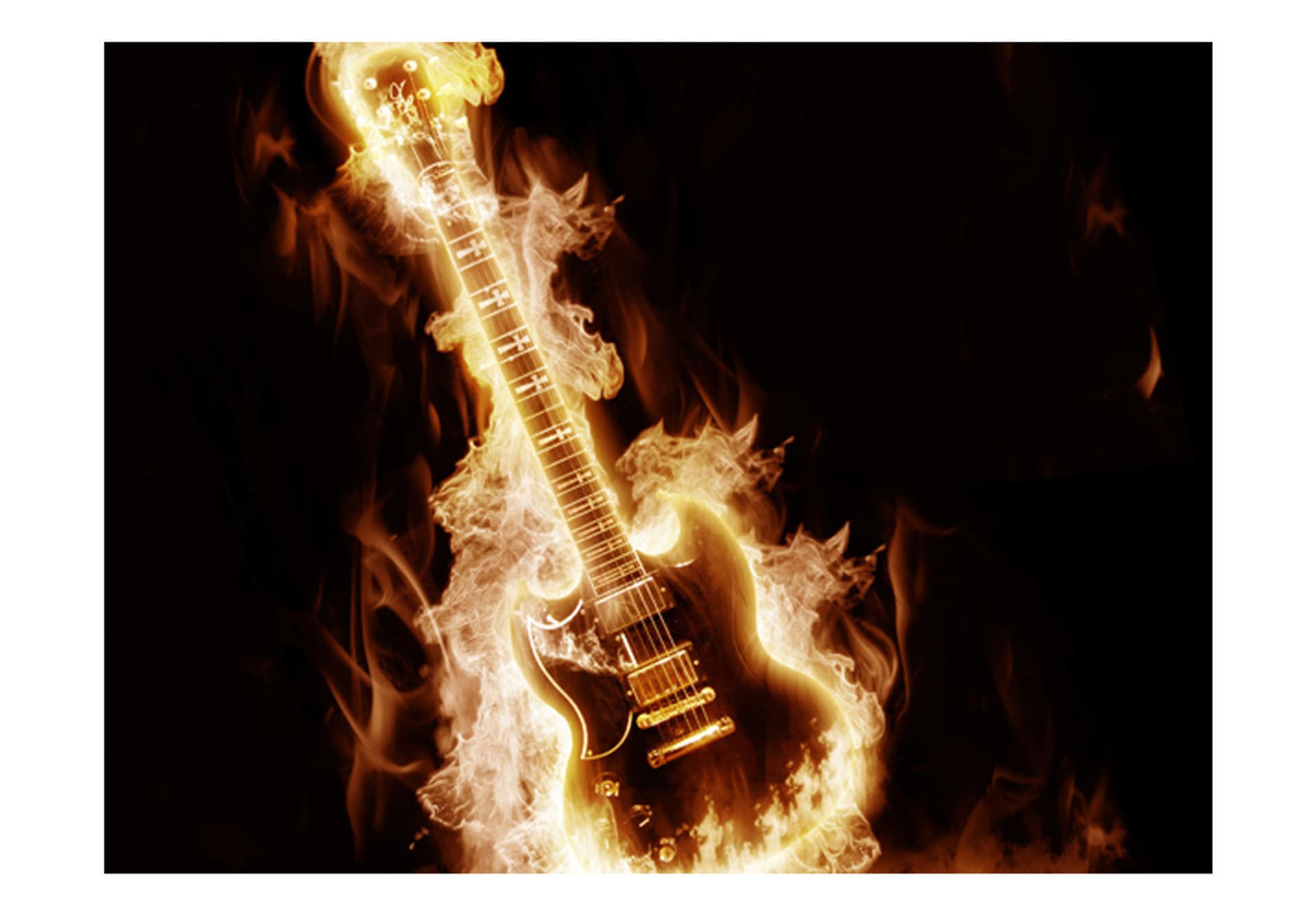 

Fototapeta - Płonąca gitara (rozmiar 300x231)