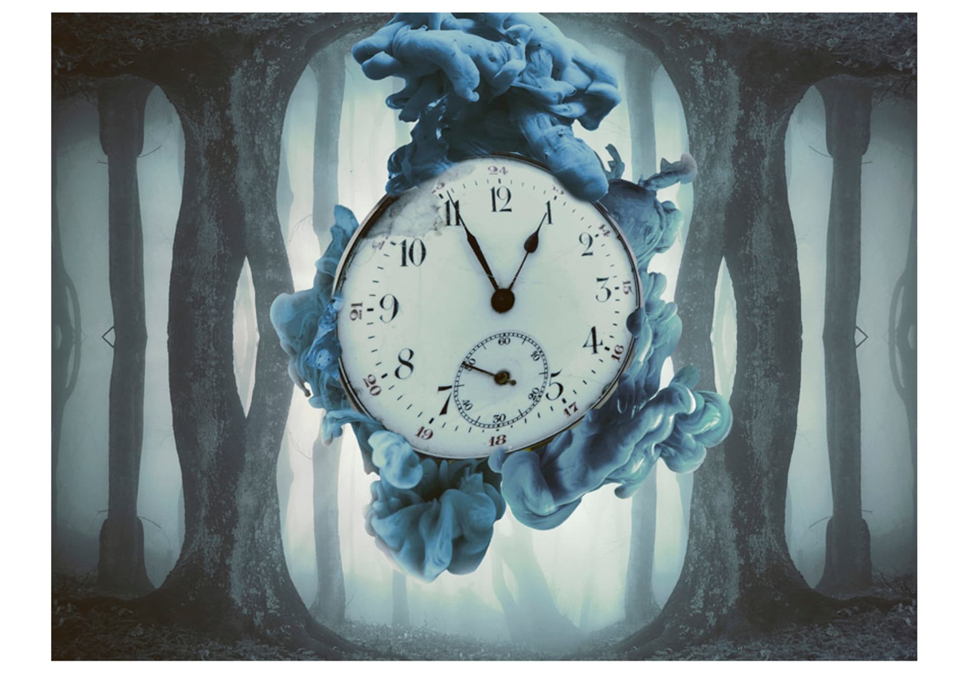 

Fototapeta - Surrealism of time (rozmiar 400x309)