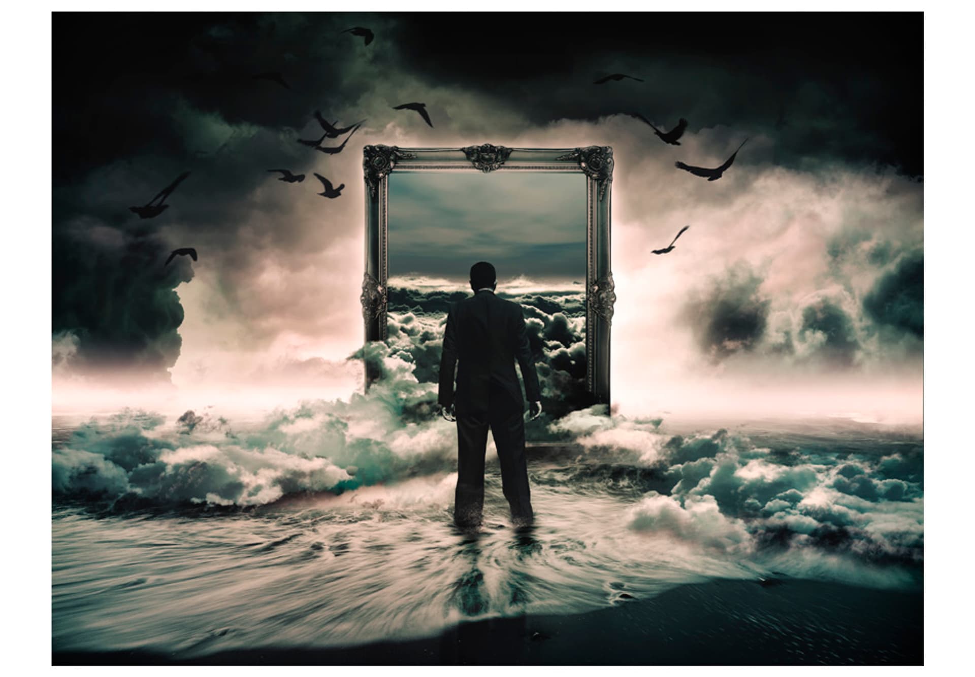 

Fototapeta - A walk in the clouds (rozmiar 250x193)
