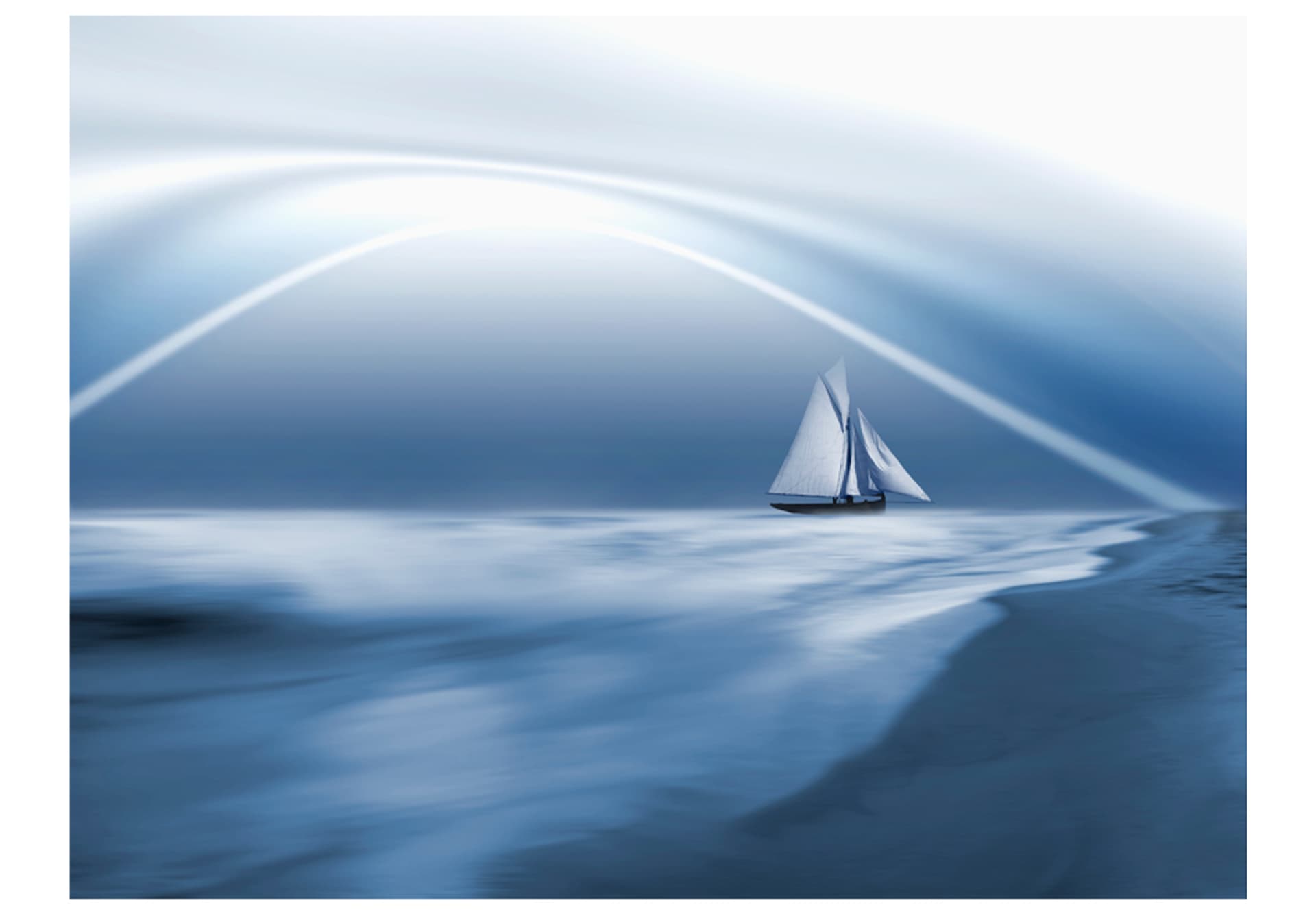 

Fototapeta - Lonely sail drifting (rozmiar 400x309)