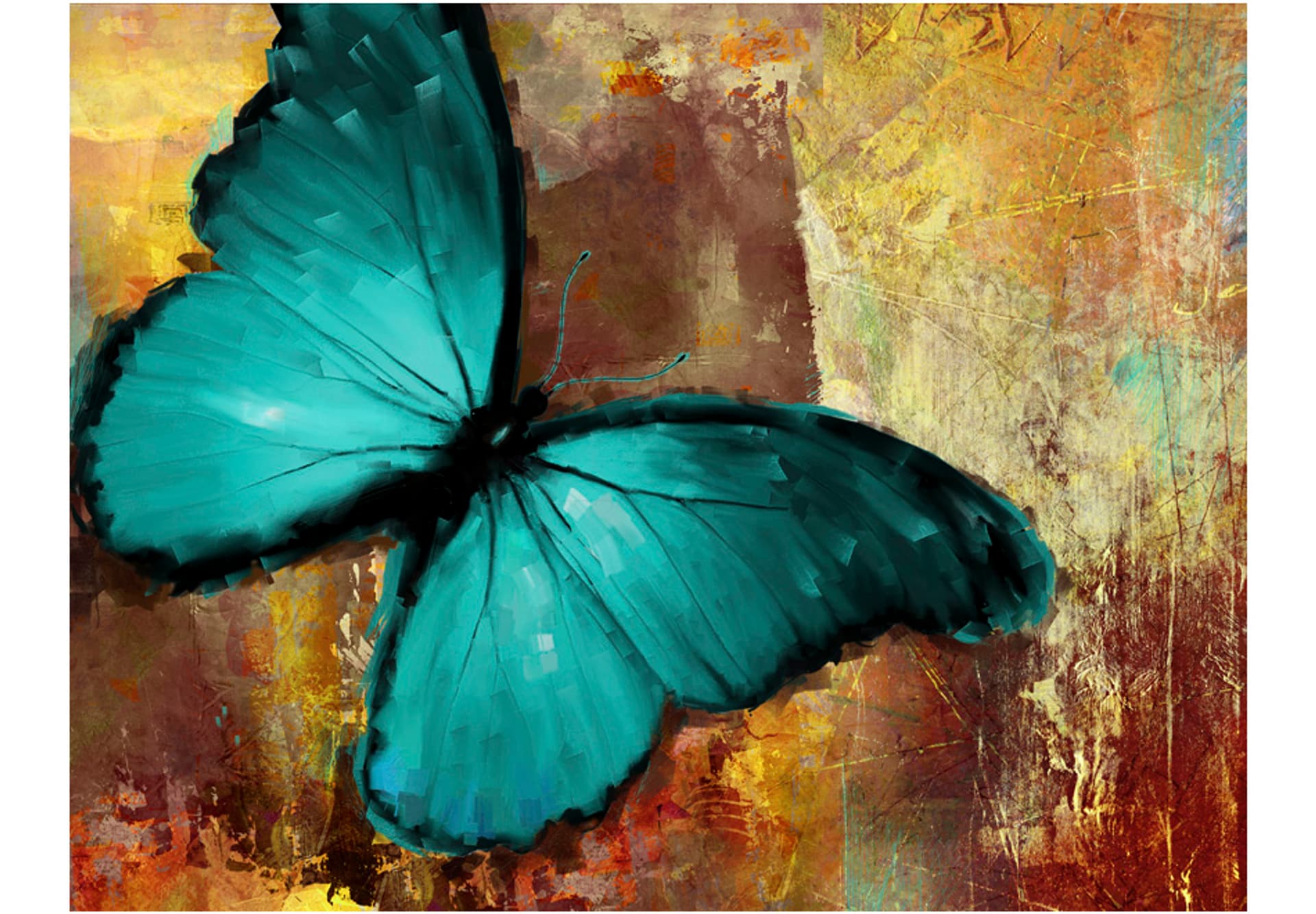 

Fototapeta - Painted butterfly (rozmiar 200x154)