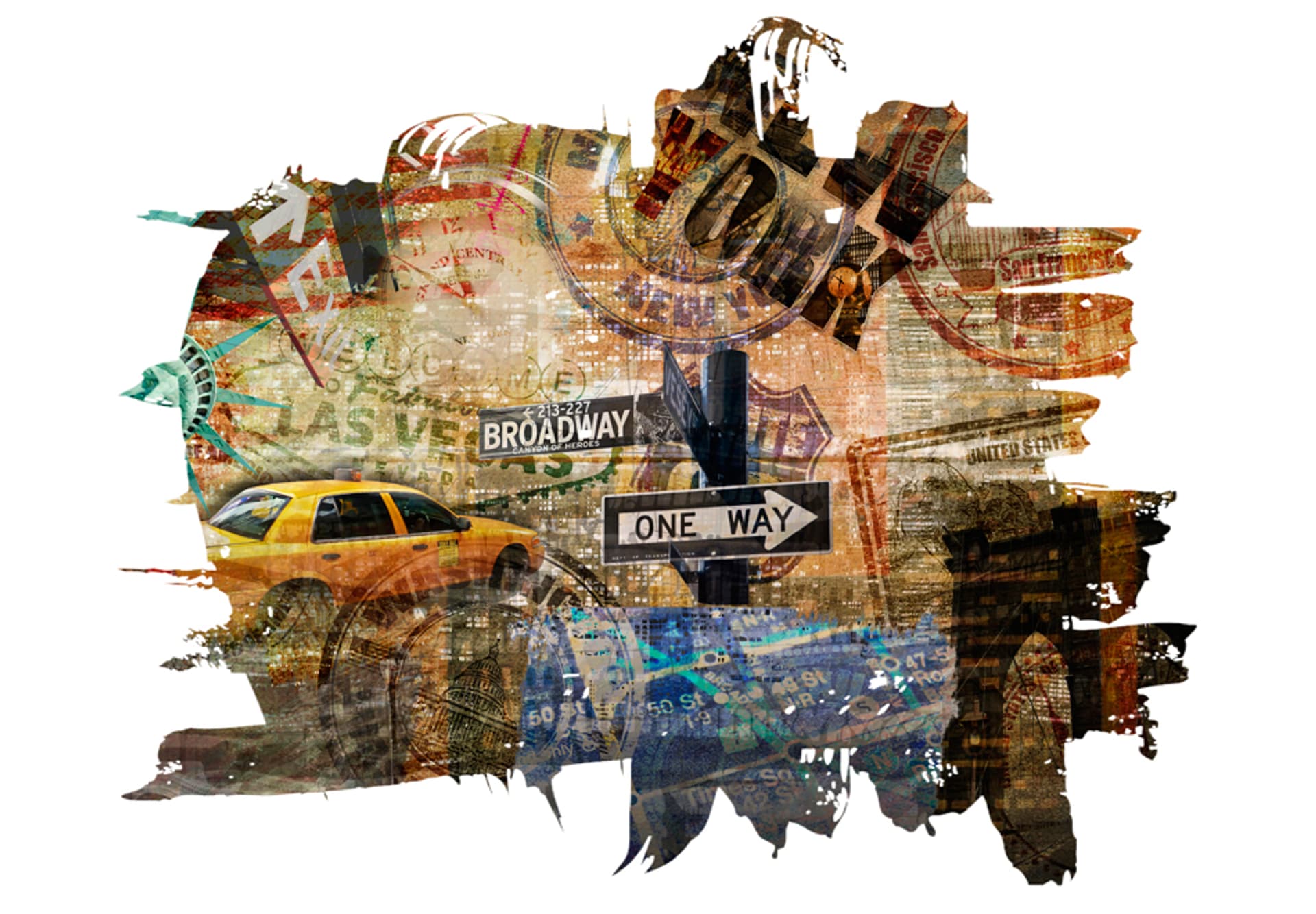 

Fototapeta - New York collage (rozmiar 250x193)