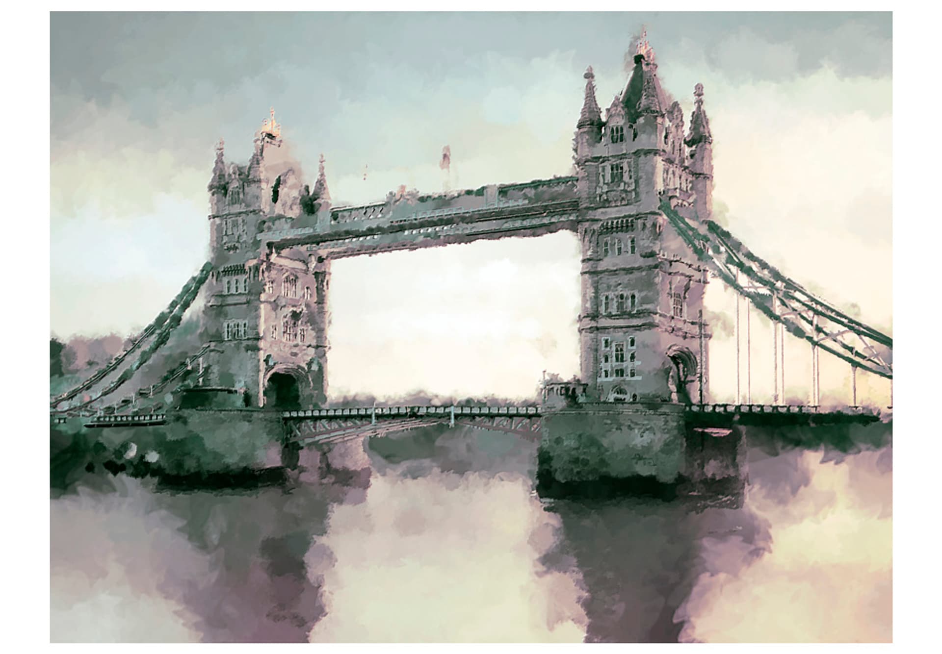 

Fototapeta - Wiktoriański Tower Bridge (rozmiar 250x193)