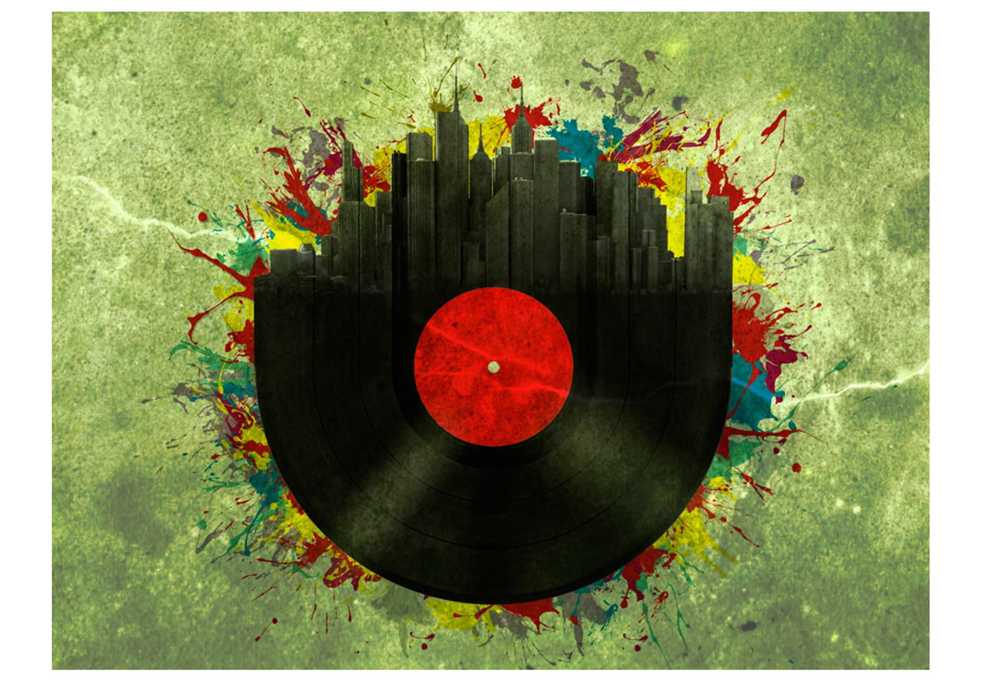 

Fototapeta - Colorful melodies of the city (rozmiar 400x309)