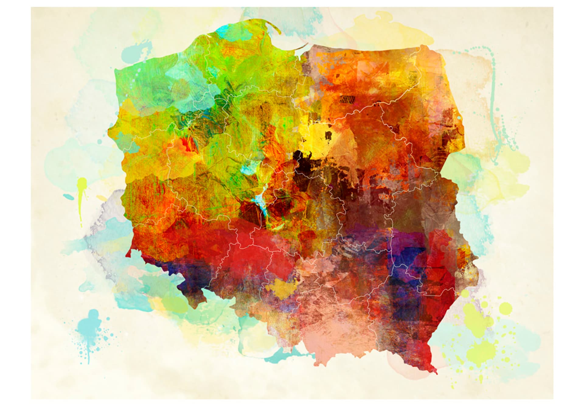 

Fototapeta - Mapa (Polska) (rozmiar 250x193)