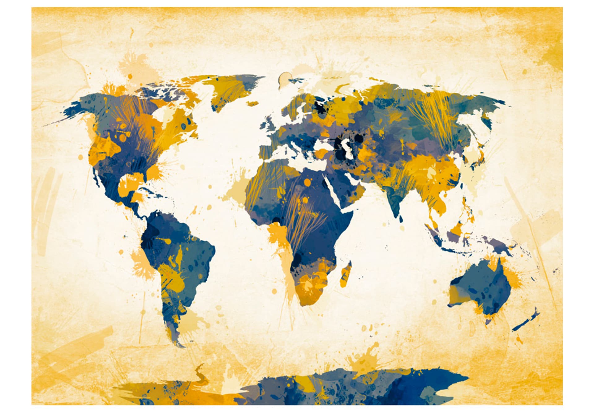 

Fototapeta - Map of the World - Sun and sky (rozmiar 200x154)