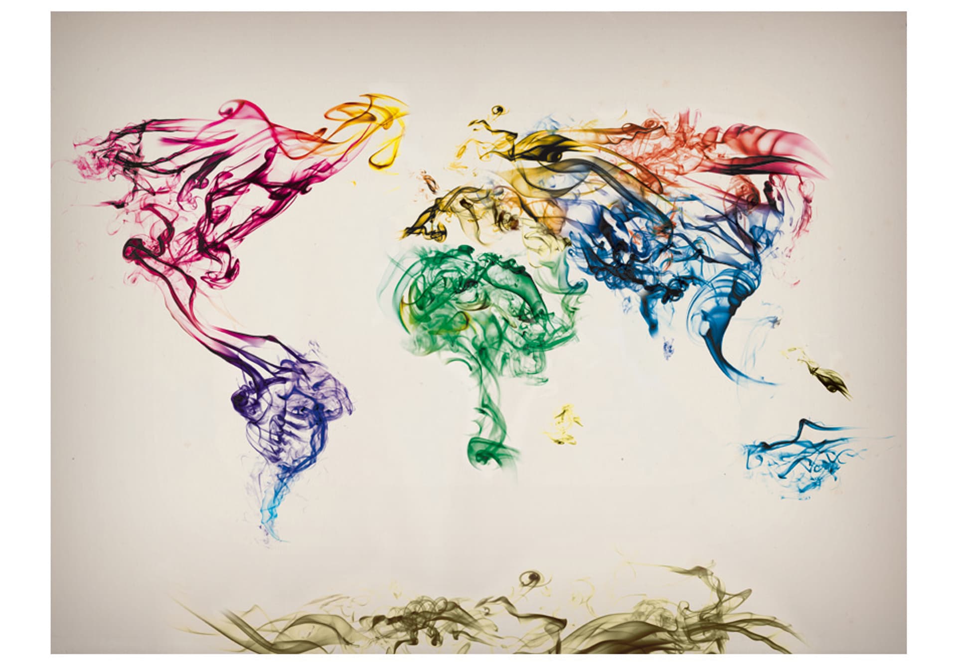 

Fototapeta - Dancing smoke trails (rozmiar 250x193)
