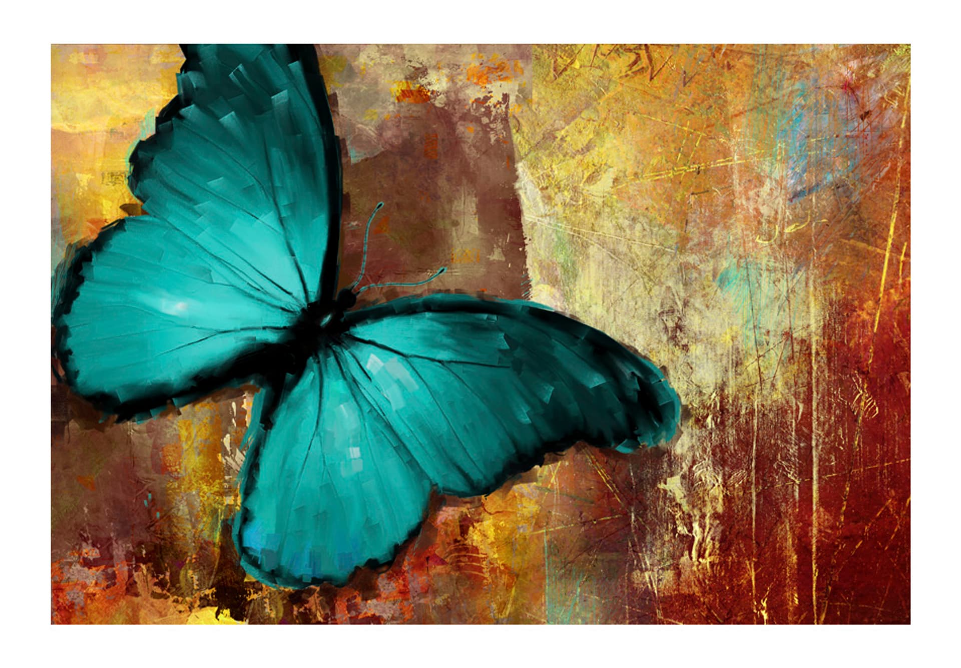 

Fototapeta - Painted butterfly (rozmiar 400x270)