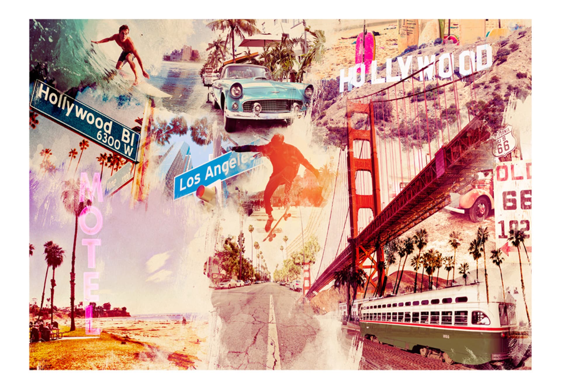 

Fototapeta - Hollywood, Miami, Los Angeles... (rozmiar 300x210)