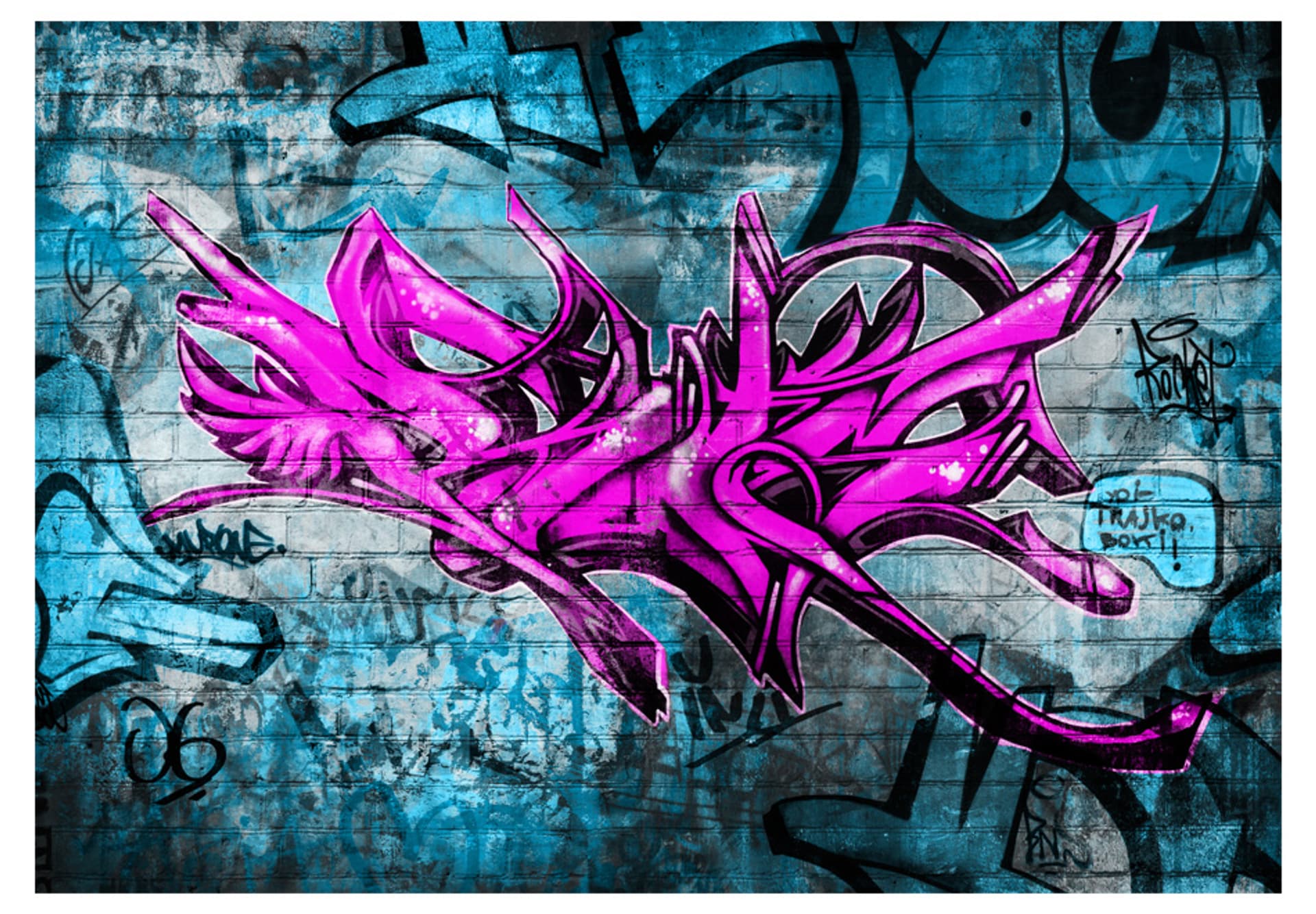 

Fototapeta - Anonymous graffiti (rozmiar 200x140)