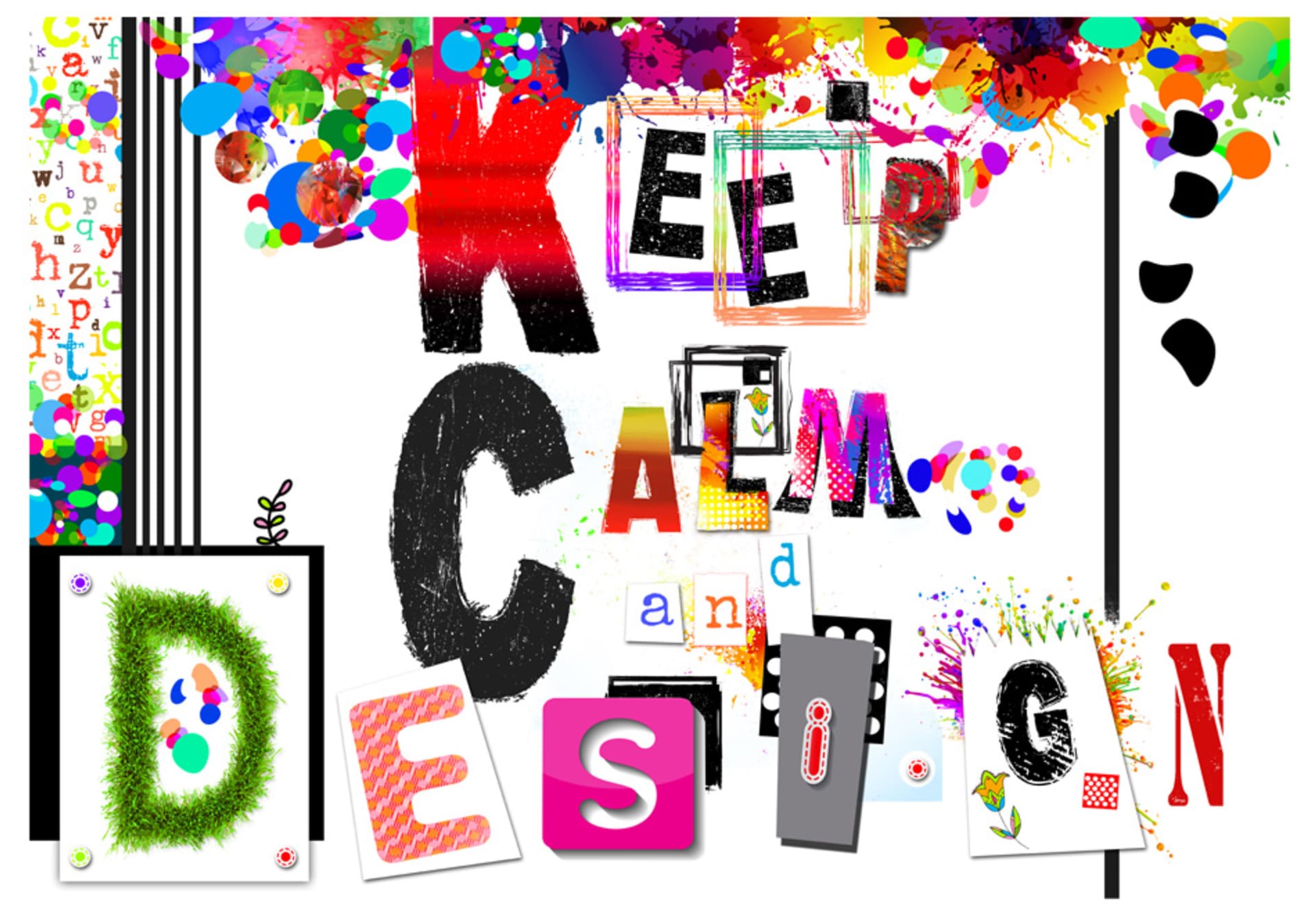 

Fototapeta - Keep Calm and Design (rozmiar 100x70)