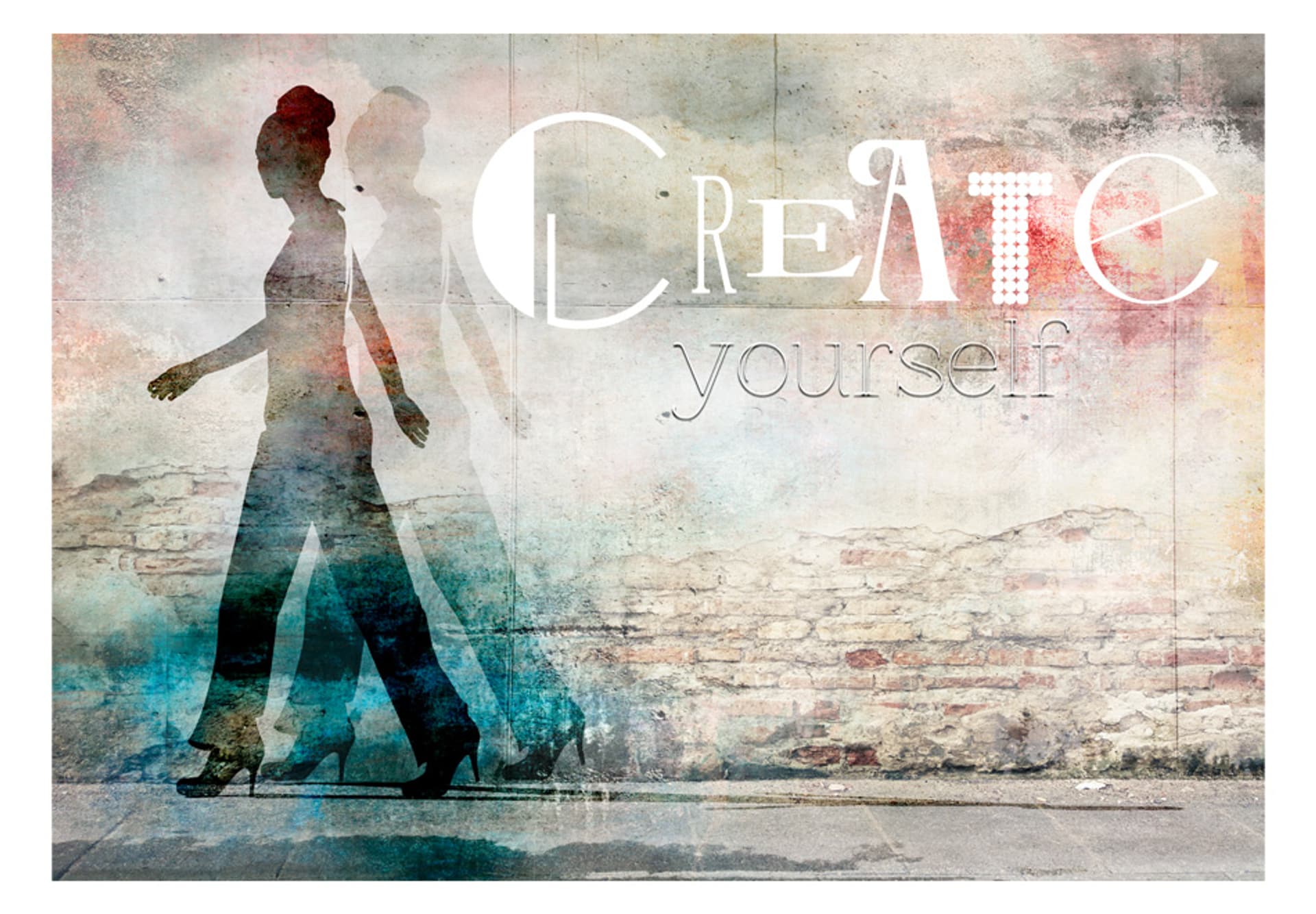 

Fototapeta - Create yourself (rozmiar 100x70)