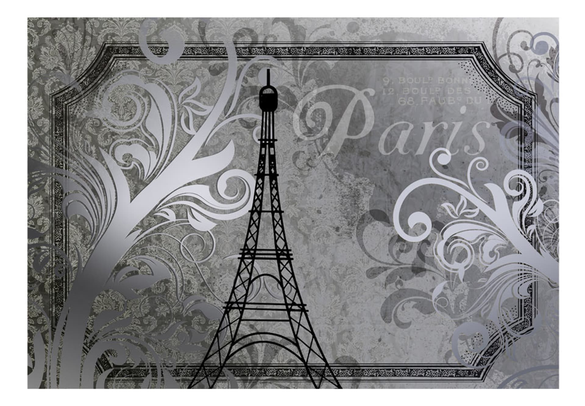 

Fototapeta - Vintage Paris - srebrny (rozmiar 400x280)
