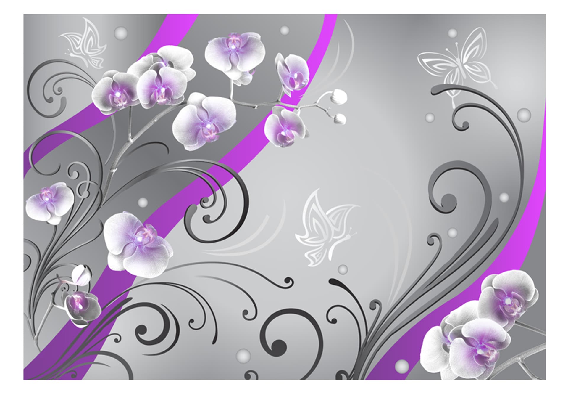 

Fototapeta - Purpurowe orchidee - wariacja (rozmiar 250x175)
