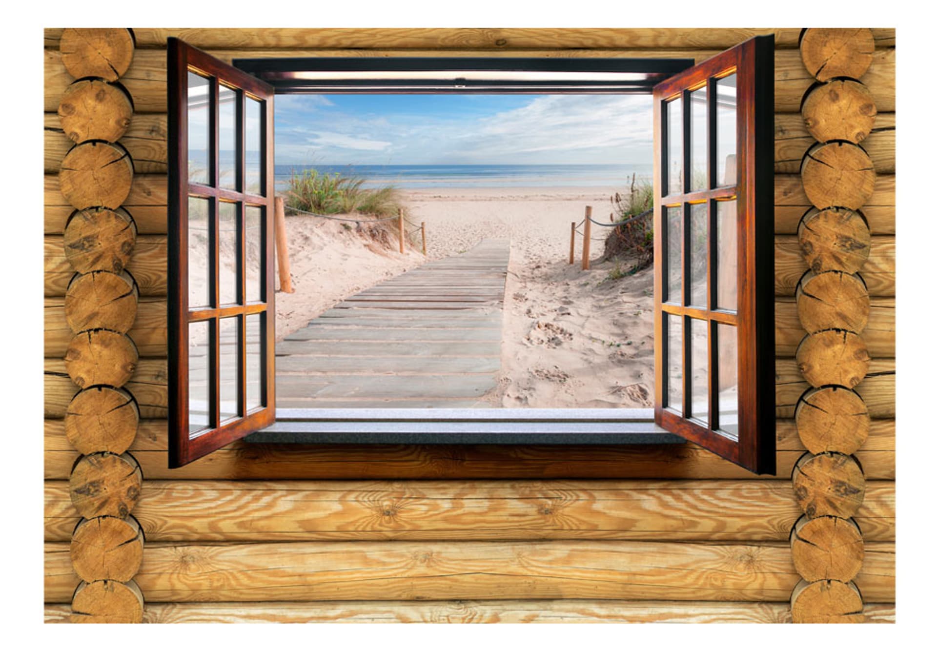 

Fototapeta - Plaża za oknem (rozmiar 300x210)