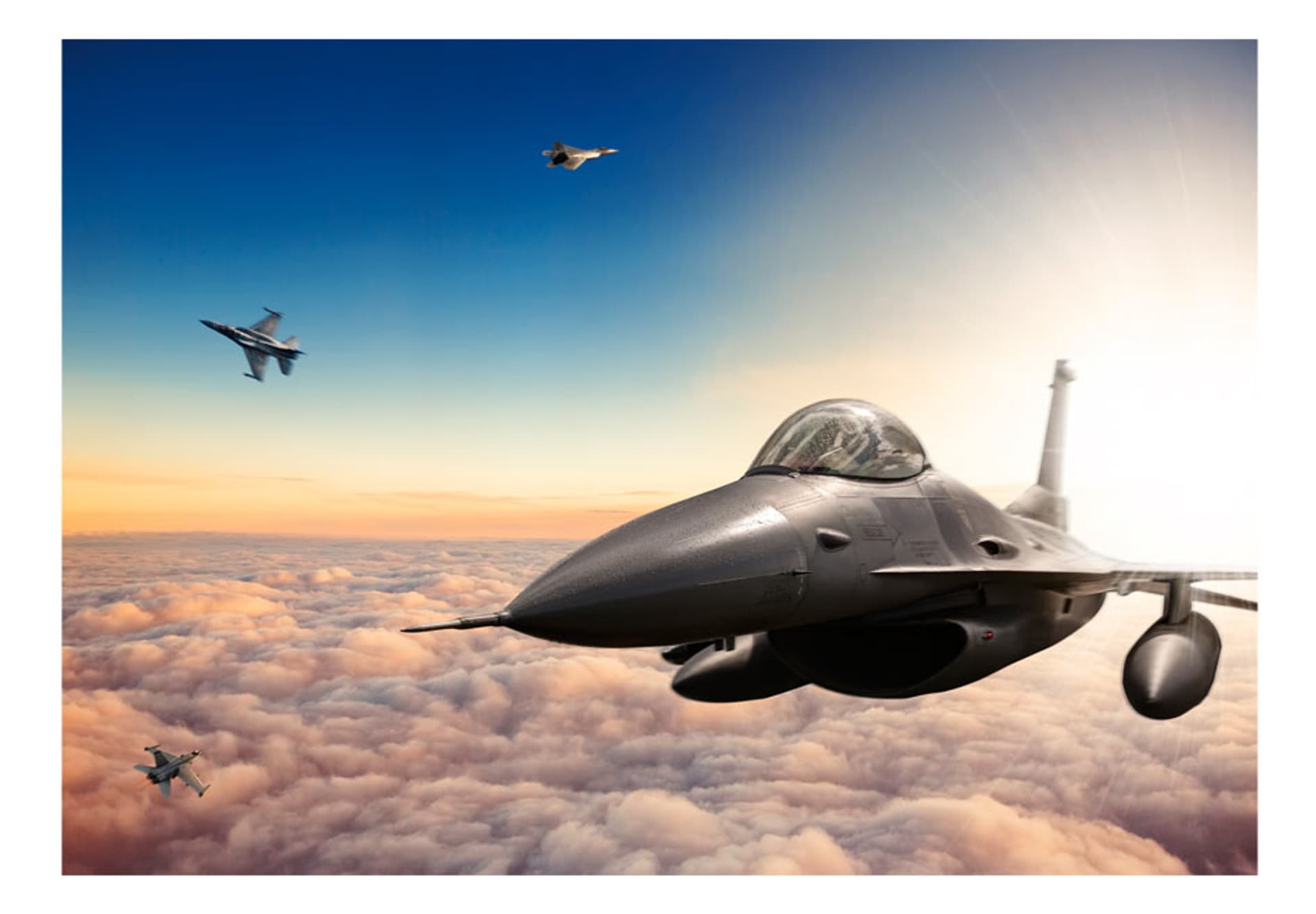 

Fototapeta - Myśliwce F16 (rozmiar 300x210)