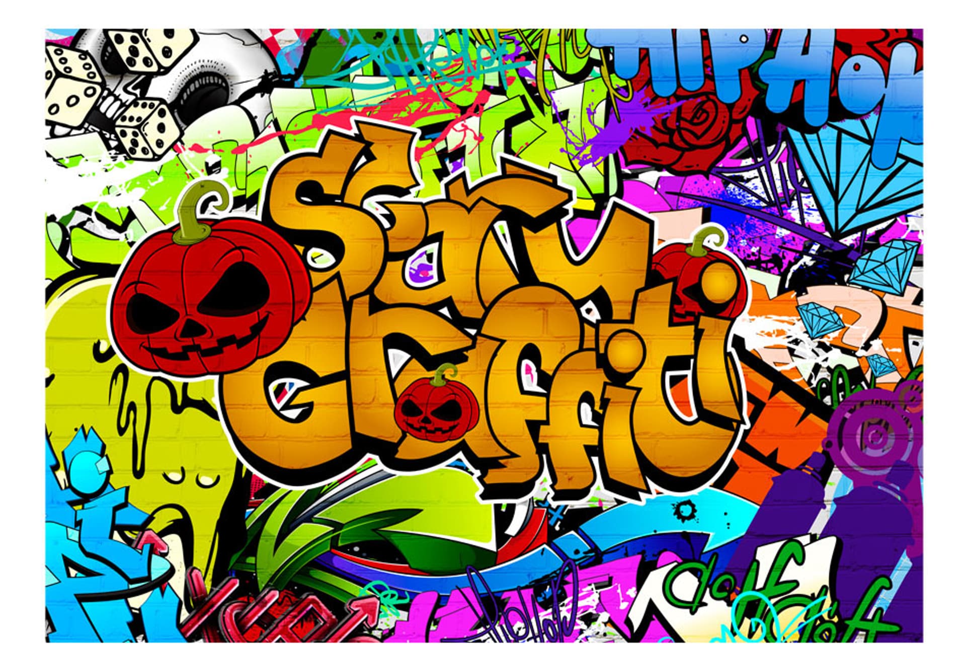 

Fototapeta - Scary graffiti (rozmiar 400x280)