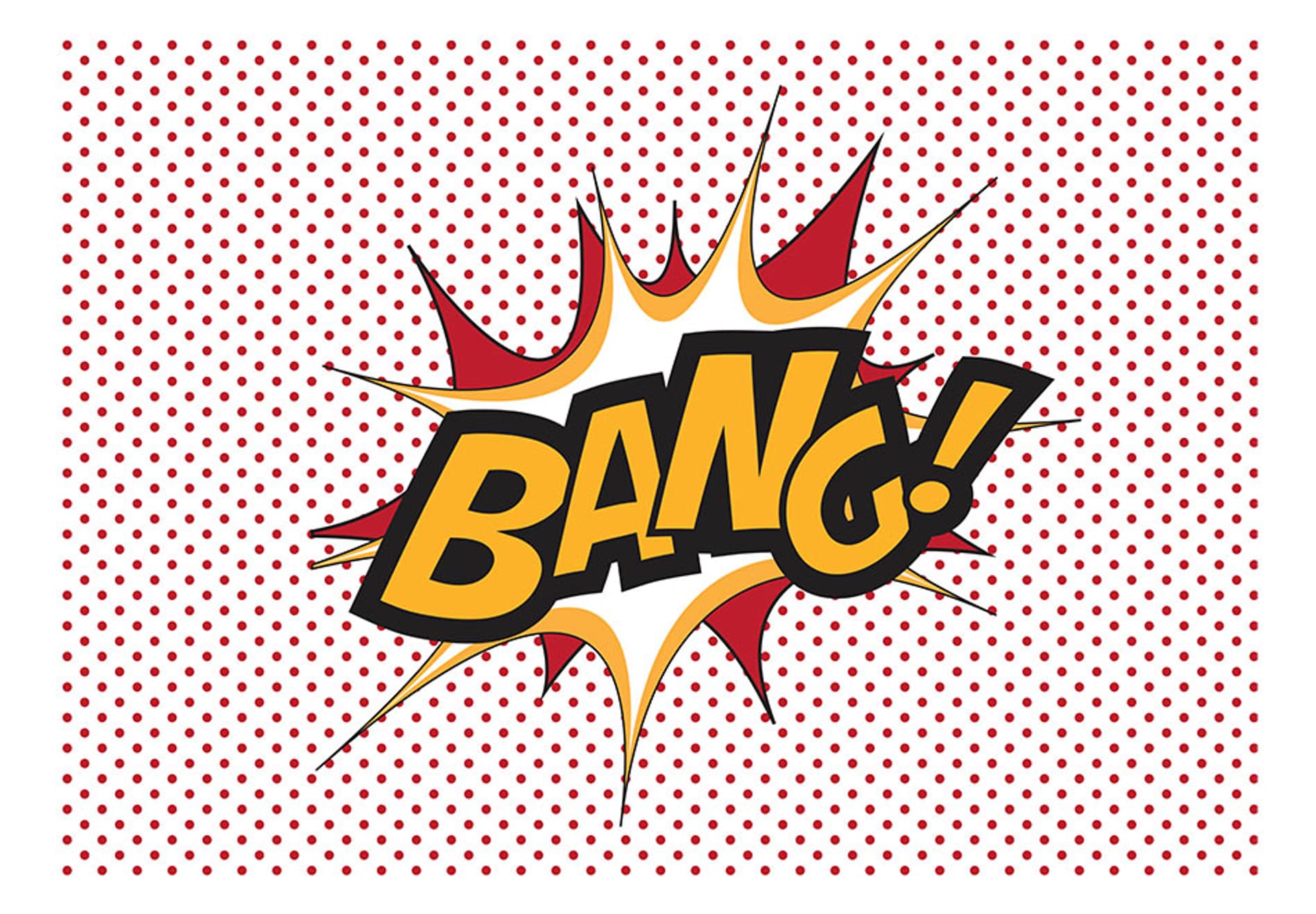 

Fototapeta - BANG! (rozmiar 100x70)