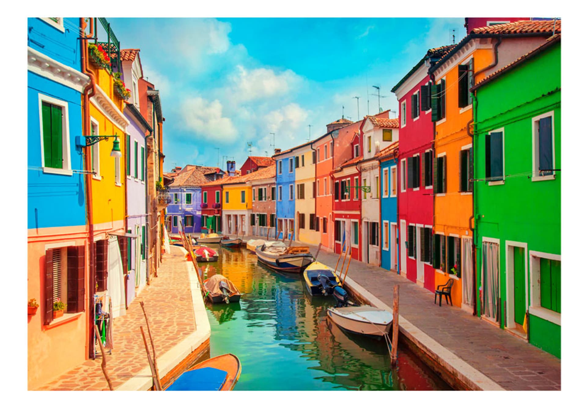 

Fototapeta - Kolorowy kanał w Burano (rozmiar 300x210)