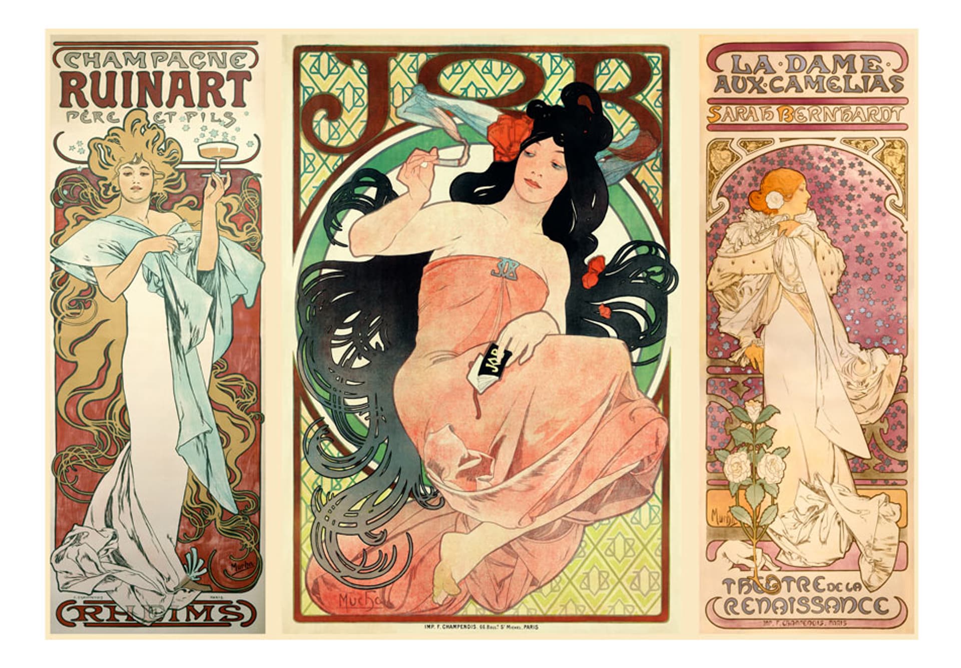 

Fototapeta - Alphonse Mucha. Kobiety (rozmiar 400x280)
