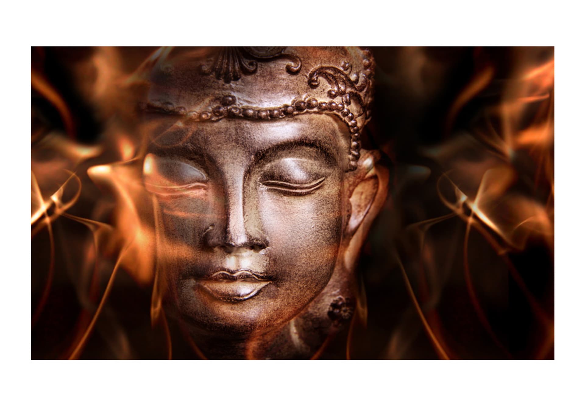 

Fototapeta - Buddha. Fire of meditation. (rozmiar 450x270)