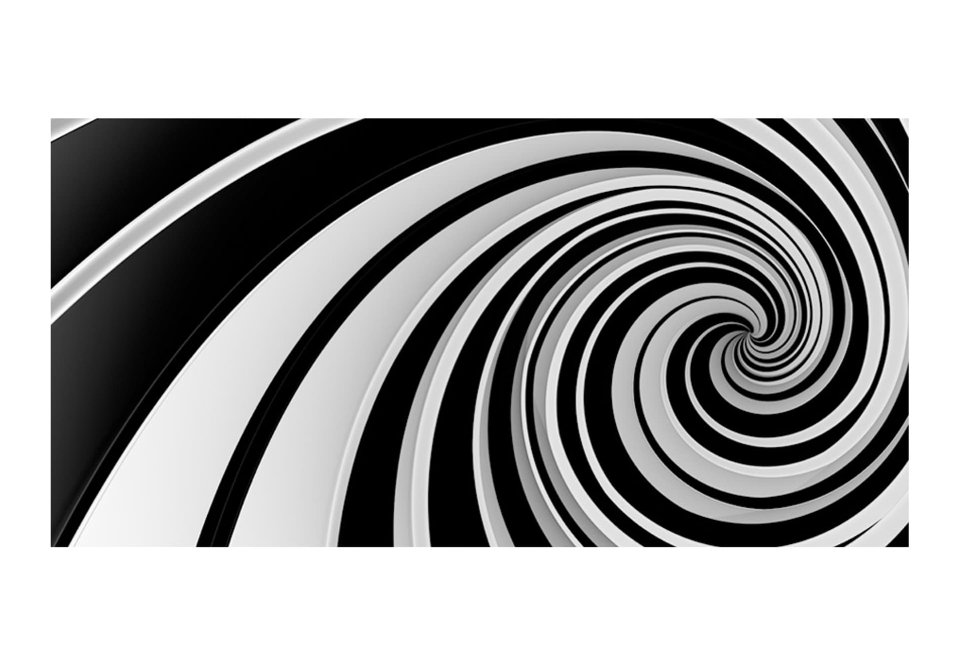 

Fototapeta XXL - Black and white swirl (rozmiar 550x270)