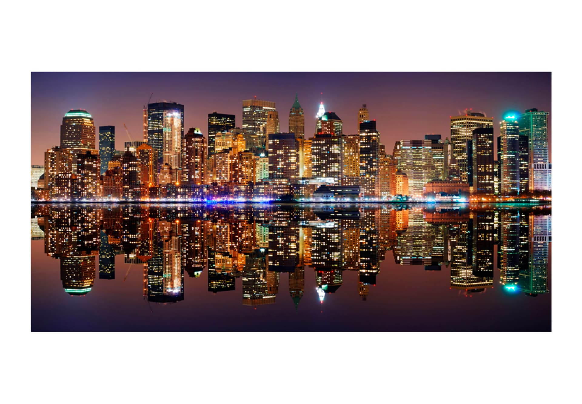 

Fototapeta XXL - Gold reflections - NYC (rozmiar 550x270)