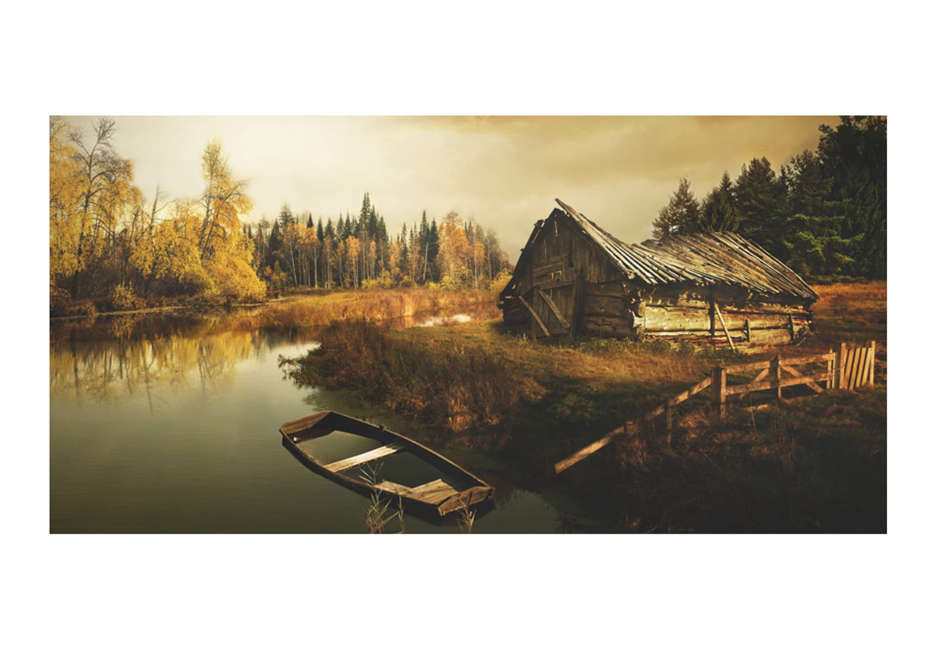 

Fototapeta XXL - Desolate hut (rozmiar 550x270)