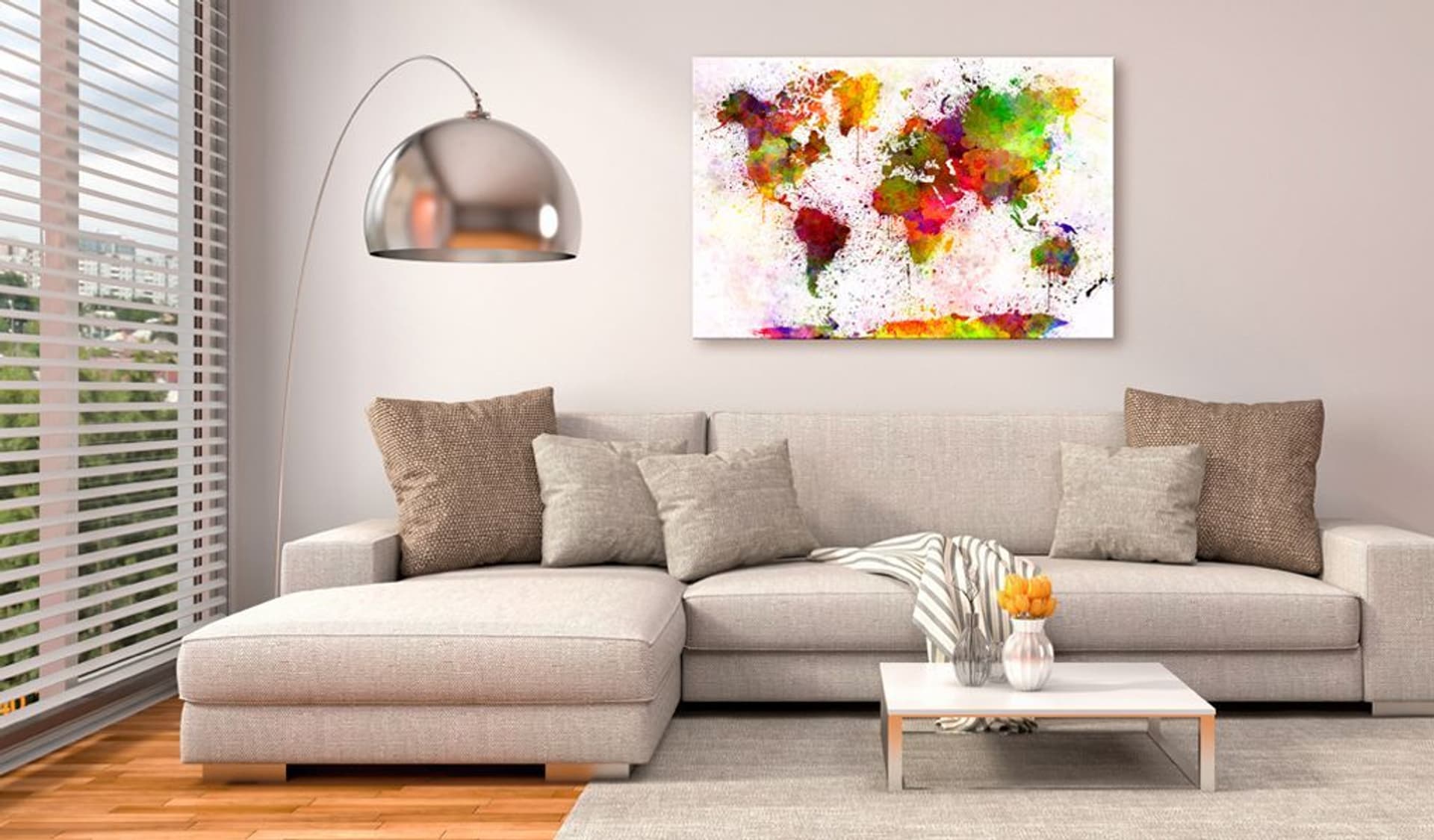 

Obraz - Artystyczny świat (rozmiar 120x80)