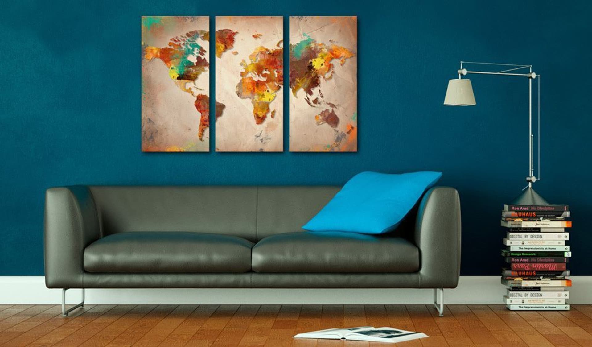 

Obraz - Painted World - triptych (rozmiar 120x80)