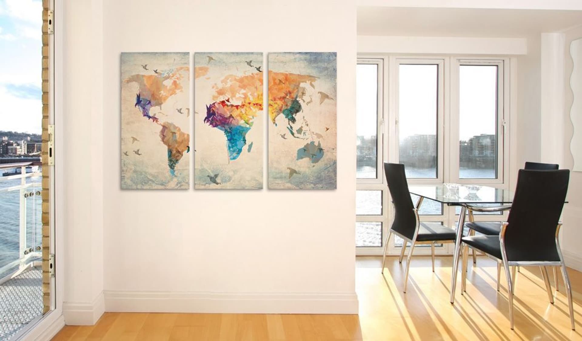 

Obraz - Free as a bird - triptych (rozmiar 90x60)