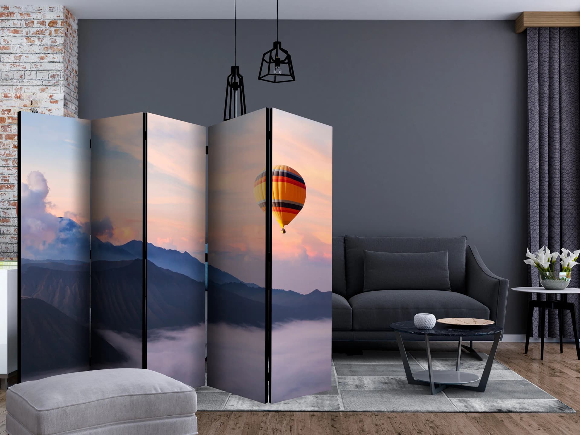 

Parawan 5-częściowy - Warto marzyć II [Room Dividers] (rozmiar 225x172)