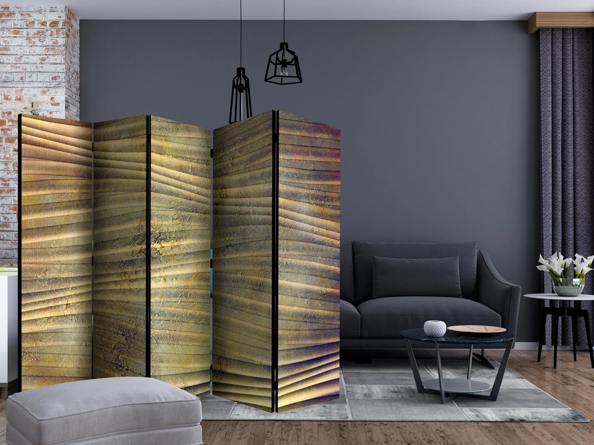 

Parawan 5-częściowy - Sen na Saharze II [Room Dividers] (rozmiar 225x172)