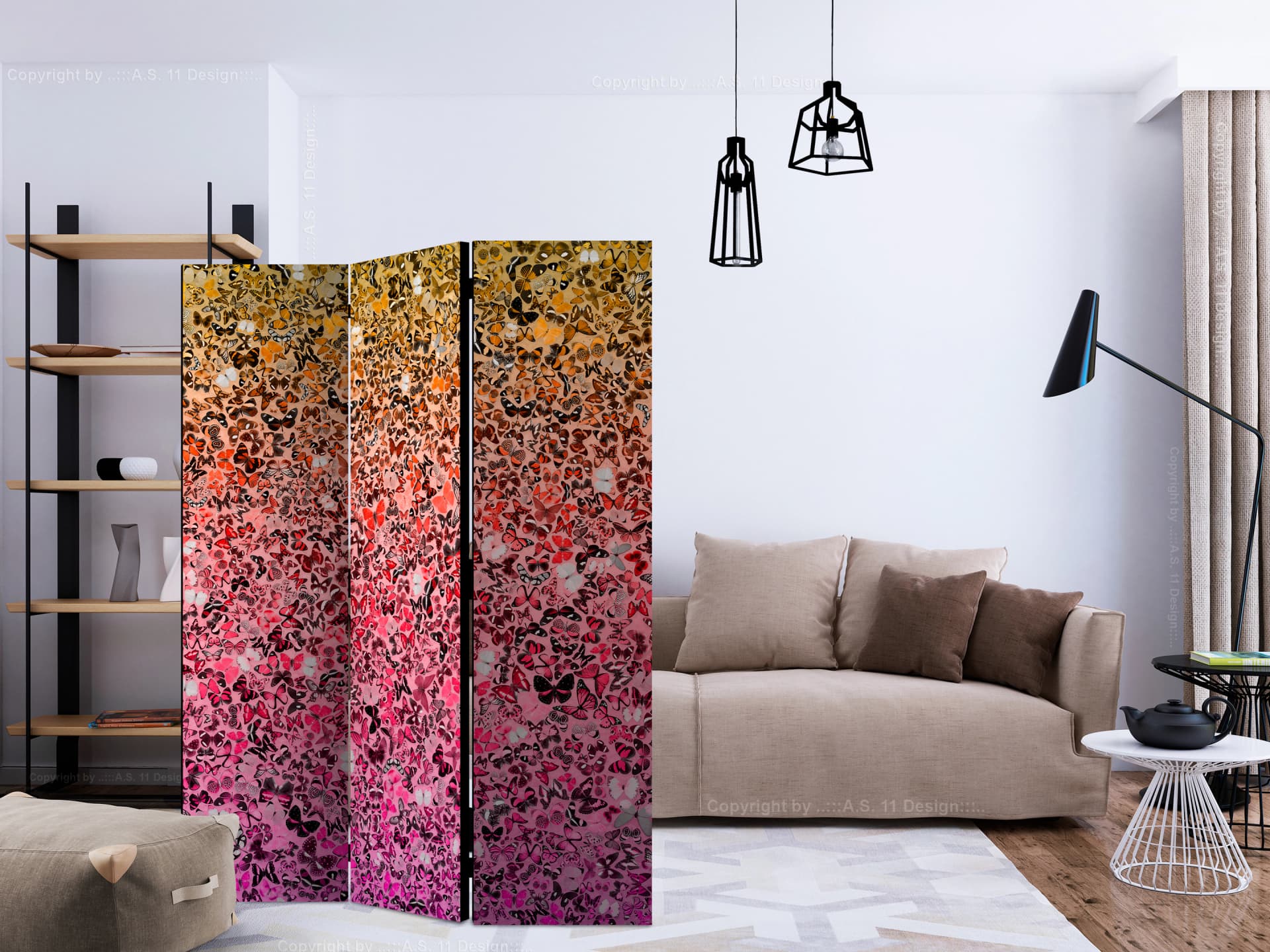 

Parawan 3-częściowy - Język motyli [Room Dividers] (rozmiar 135x172)