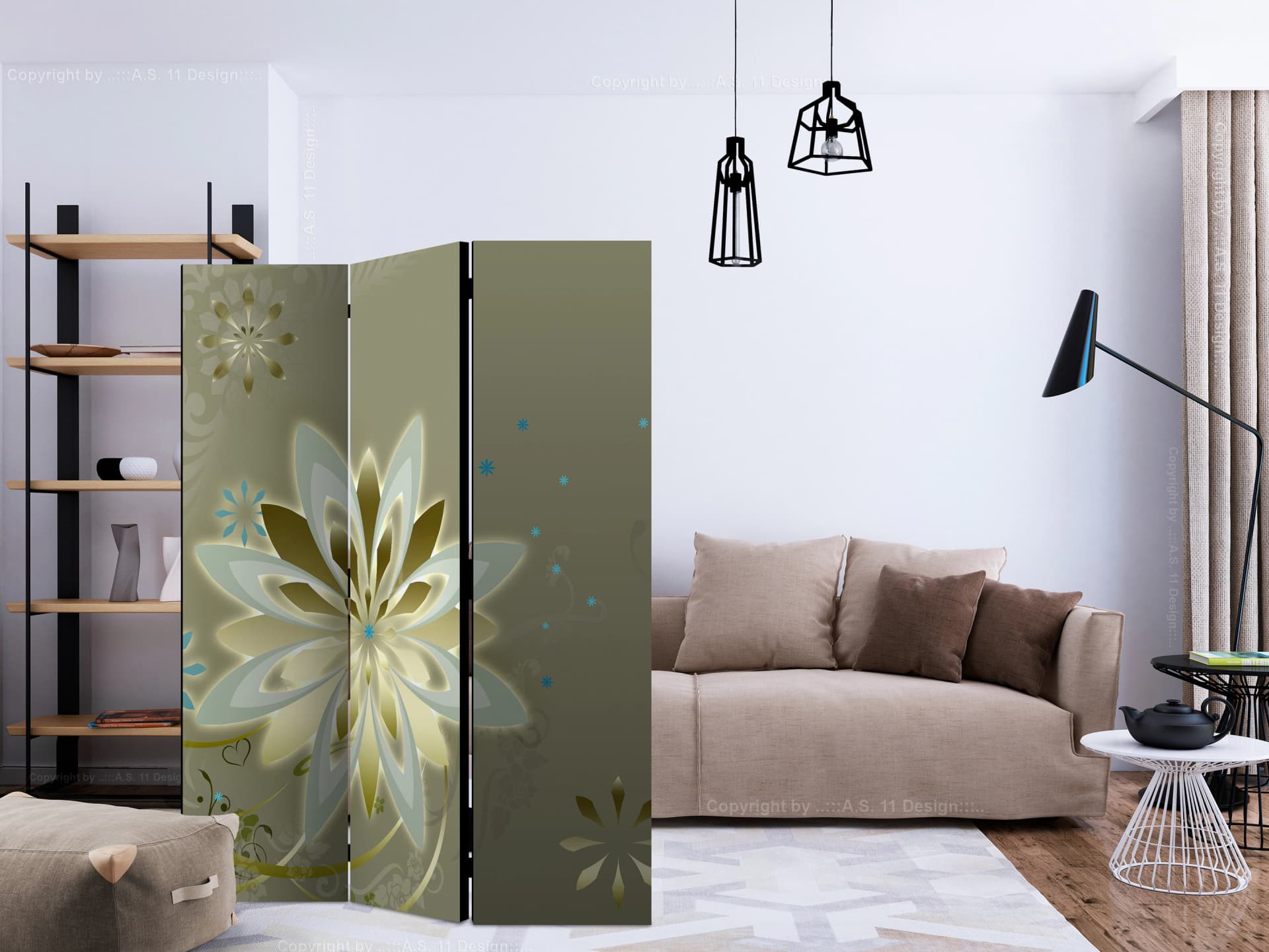 

Parawan 3-częściowy - Nature's genesis [Room Dividers] (rozmiar 135x172)
