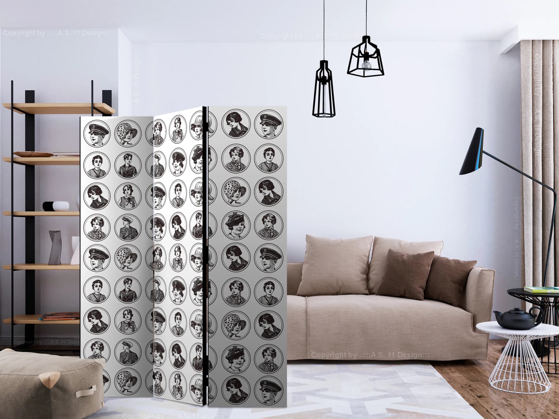 

Parawan 3-częściowy - Lata 20, lata 30 [Room Dividers] (rozmiar 135x172)