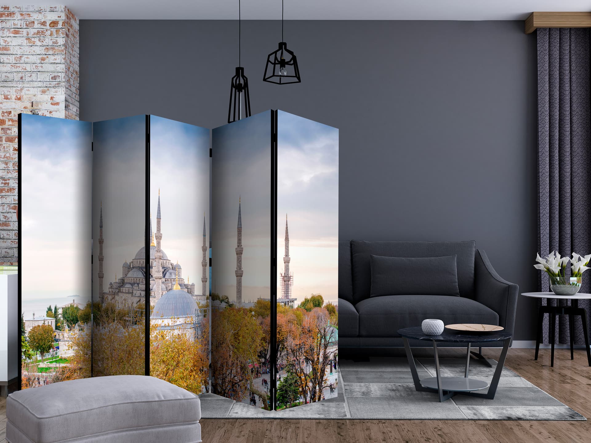 

Parawan 5-częściowy - Hagia Sophia - Stambuł II [Room Dividers] (rozmiar 225x172)